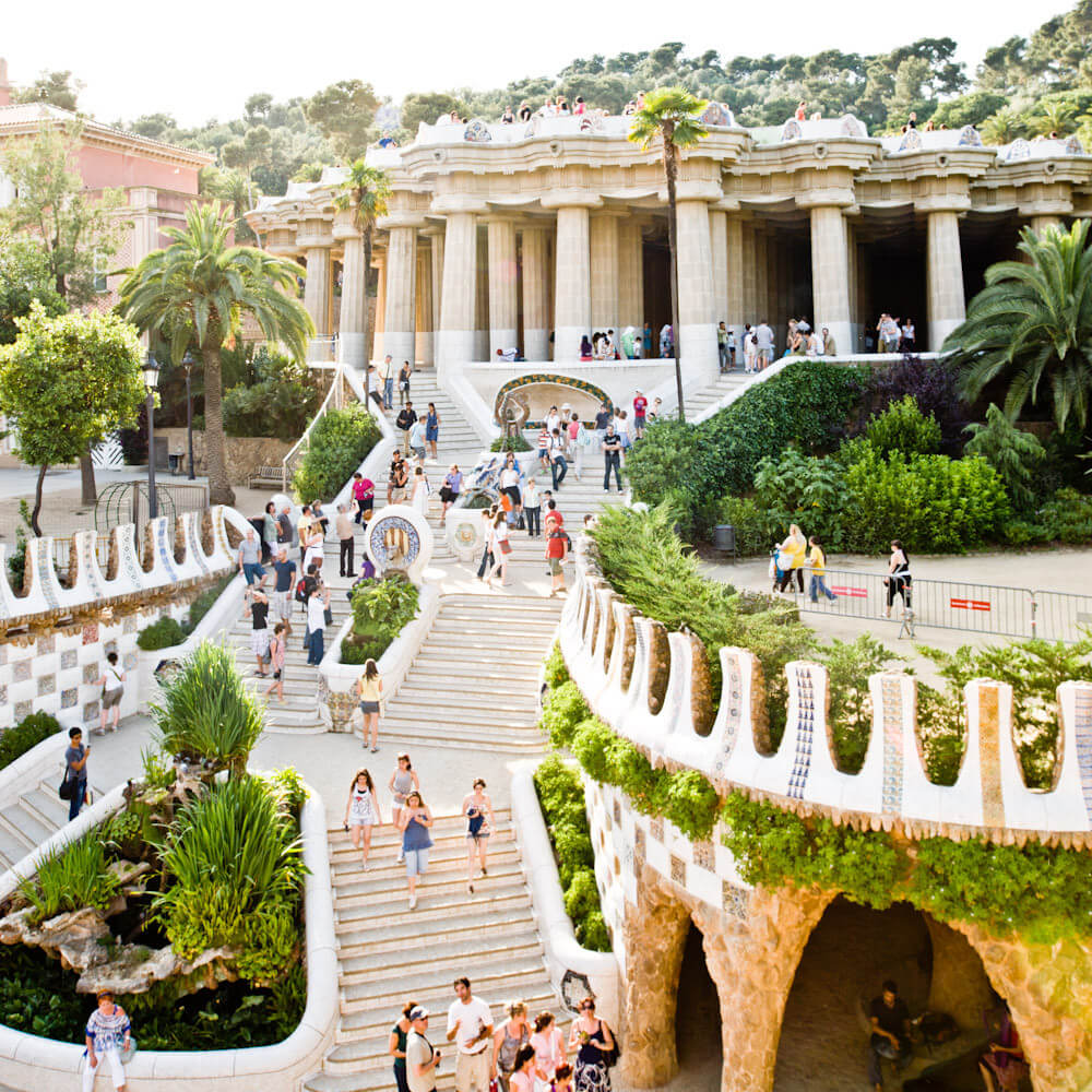 Vista aérea del parque