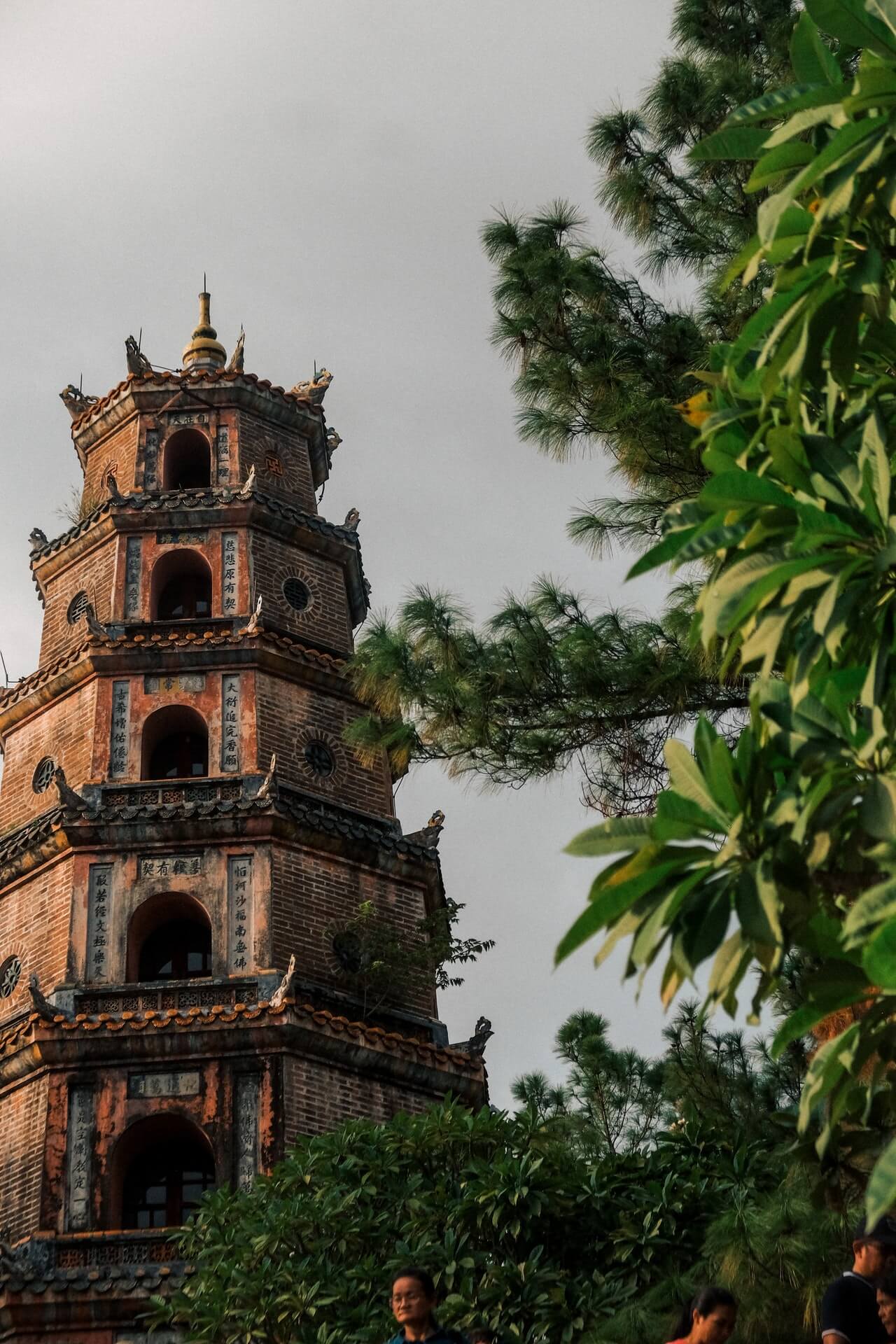 Vista de pagoda